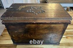 Civil War General's Campaign Chest c. 1860 (Major General A. Gatlin) Confederate Civil War General's Campaign Chest c. 1860 (Major General A. Gatlin) Confederate