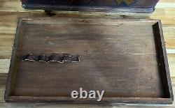 Civil War General's Campaign Chest c. 1860 (Major General A. Gatlin) Confederate