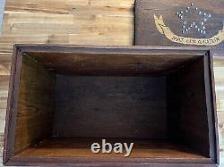 Civil War General's Campaign Chest c. 1860 (Major General A. Gatlin) Confederate