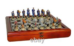 Civil War Generals Chess Set in Chest