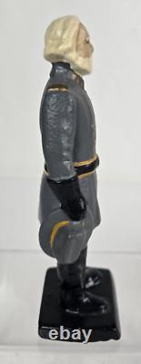 Civil War Generals Grant & Lee Cast Iron Figures, 7.5 Tall Doorstops / Bookends