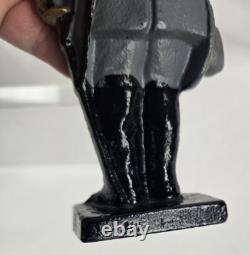 Civil War Generals Grant & Lee Cast Iron Figures, 7.5 Tall Doorstops / Bookends