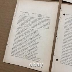 Civil War Generals Orders Lot 20 Orders 100 Pages