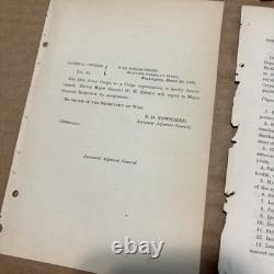 Civil War Generals Orders Lot 20 Orders 100 Pages