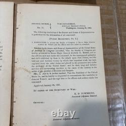 Civil War Generals Orders Lot 20 Orders 100 Pages