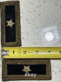 Civil War Indian Wars Pr. Brigadier General (Velvet Centers) Shoulder Boards