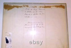 Civil War Letter To Abraham Lincoln From General Nathaniel Banks(Clerical Copy)