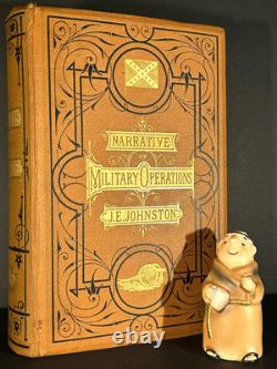 Civil War MILITARY OPERATIONS by JOSEPH E. JOHNSTON Confederate GENERAL Ill. 1874