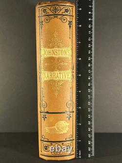 Civil War MILITARY OPERATIONS by JOSEPH E. JOHNSTON Confederate GENERAL Ill. 1874
