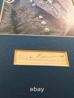 Civil War Matted Autograph General William Rosecrans