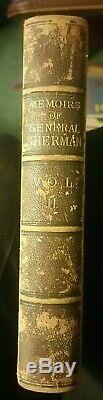 Civil War Memoirs of General Sherman GENERAL GREENE'S COPY Volume 2 1875 SIGNED