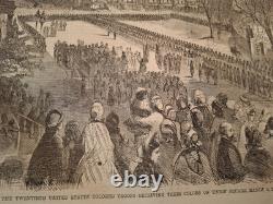 Civil War Newspapers- Harper's Weekly- GEORGE CUSTER, AFRICAN AMERICAN TROOPS