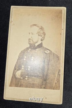 Civil War (Original) CDV and Signature of US Maj. General William Rosecrans