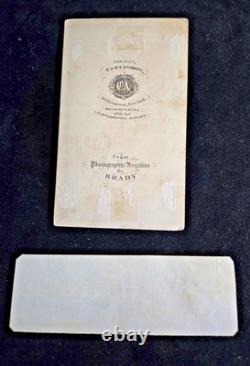 Civil War (Original) CDV and Signature of US Maj. General William Rosecrans
