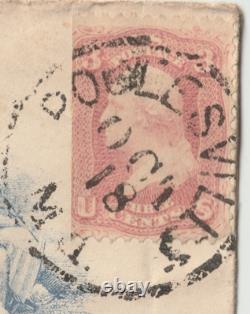 Civil War Patriotic Cover Major General Nathaniel P. Banks Poolesville, MD