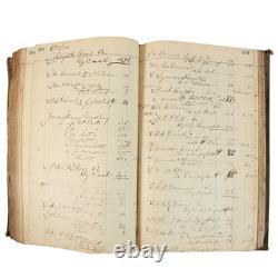 Civil War Pension Fraud 1874 NY General Store Ledger Political Memoir Manuscript