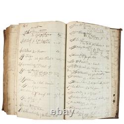 Civil War Pension Fraud 1874 NY General Store Ledger Political Memoir Manuscript