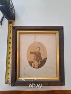 Civil War Period Photo of Brig. General Barstow Personally Owned By Him