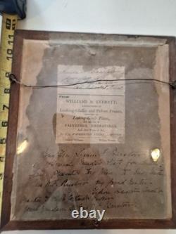 Civil War Period Photo of Brig. General Barstow Personally Owned By Him