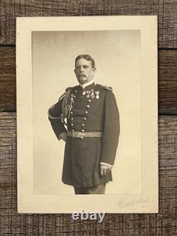 Civil War Photo General Henry Clark Corbin Indian Wars Original Cabinet Card