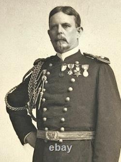 Civil War Photo General Henry Clark Corbin Indian Wars Original Cabinet Card