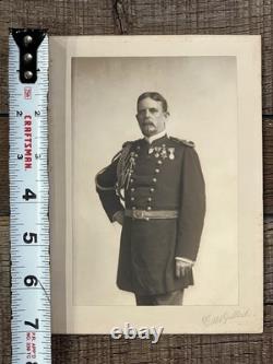 Civil War Photo General Henry Clark Corbin Indian Wars Original Cabinet Card