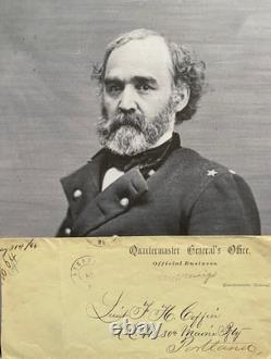 Civil War Quartermaster General Montgomery Meigs Signed 1865 Cover