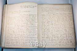 Civil War Relic Genuine Journal/Letter Book of General H. H. Sibley, CSA