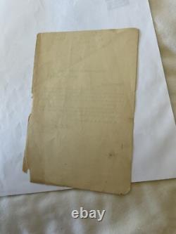 Civil War Sgn Gen Perkins Atlanta Occupation GENERAL ORDERS Stragglers 1864