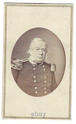 Civil War Sharp CDV General Sylvester Churchill