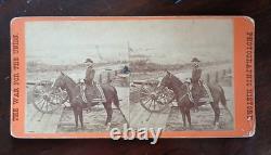 Civil War Stereoview-General Sherman at Atlanta-E. & HT Anthony- Election 1864