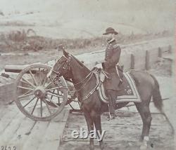 Civil War Stereoview-General Sherman at Atlanta-E. & HT Anthony- Election 1864