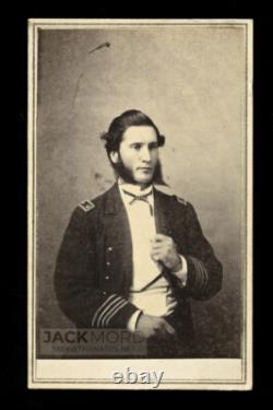 Civil War USN Navy Officer Hawaii Photographer CHASE 1860s CDV Photo Soldier