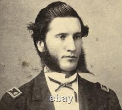 Civil War USN Navy Officer Hawaii Photographer CHASE 1860s CDV Photo Soldier