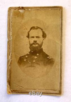 Civil War Union Army General James B McPherson Rare 1862 CDV Photo Webster & Bro
