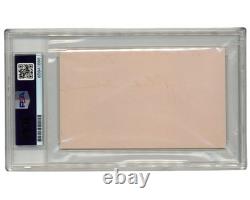 Civil War Union General Ambrose Burnside Signed Cut Autograph PSA Auto