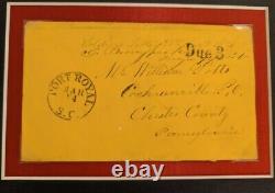 Civil War Union General Galusha Pennypacker War-Date Signed Framed