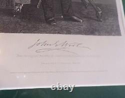 Civil War Union General John E. Wool Framed Autograph Retired by Lincoln