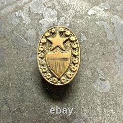 Civil War Veteran Union General Staff Lapel Pin