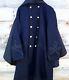 Civil War Union Federal General Double Breasted Cloak Coat Pleated With Cape 42