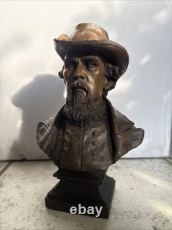 Collectible Nathan Bedford Forrest Bust By Artist Ron Tunison