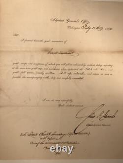 Colonel Julius Garesché Collection of Personal Effects, Civil War, Rosecrans