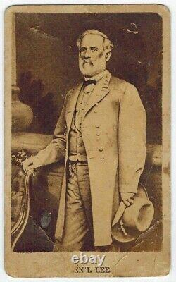 Confederate CDV of General Robert E Lee