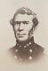 Confederate Civil War General Braxton Bragg 1860s Cdv Photograph