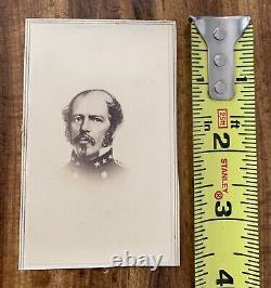 Confederate Civil War General Joseph Eggleston Johnston 1860s CDV Photograph