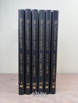 Confederate General 6 Volume Set William C. Davis 1991 Civil War History