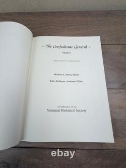 Confederate General 6 Volume Set William C. Davis 1991 Civil War History