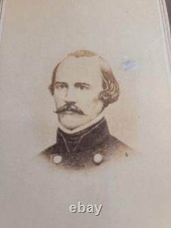 Confederate General A. S. Johnston CDV Killed At The Battle Of Shiloh Civil War