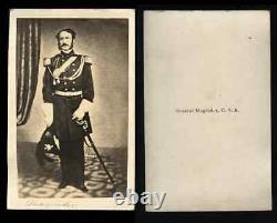 Confederate General John Magruder Original 1860s Civil War Photo
