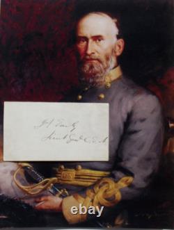 Confederate General Jubal A. Early Autograph Civil War Commander